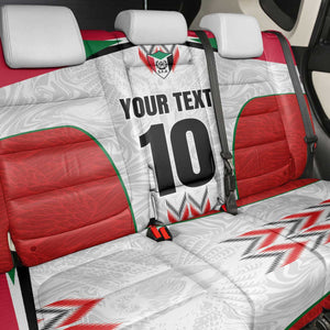 Custom Sudan Football Back Car Seat Cover Wings of Victory - Go Falcons of Jediane