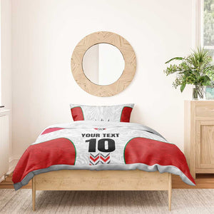 Custom Sudan Football Bedding Set Wings of Victory - Go Falcons of Jediane