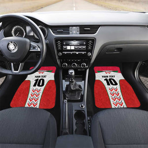 Custom Sudan Football Car Mats Wings of Victory - Go Falcons of Jediane