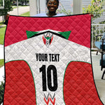 Custom Sudan Football Quilt Wings of Victory - Go Falcons of Jediane