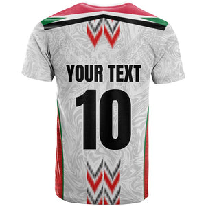 Custom Sudan Football T shirt Wings of Victory - Go Falcons of Jediane