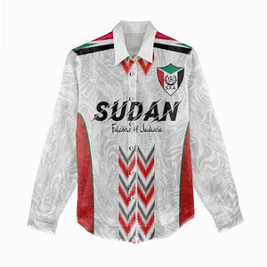 Custom Sudan Football Women Casual Shirt Wings of Victory - Go Falcons of Jediane