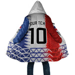 Haiti Football Custom Cloak Tribal African Abstract Graphic