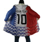 Haiti Football Custom Cloak Tribal African Abstract Graphic