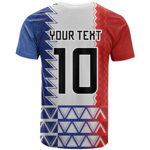 Haiti Football Custom T shirt Tribal African Abstract Graphic