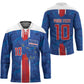 Cabo Verde Custom Hockey Jersey Paint Brush Stroke Shark Pattern Map Design