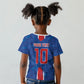 Cabo Verde Custom Kid T shirt Paint Brush Stroke Shark Pattern Map Design