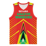 Guyana Cricket Amazon Warriors Custom Basketball Jersey Go Glory-Green Red Gold LT03