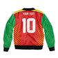 Guyana Cricket Amazon Warriors Custom Bomber Jacket Go Glory-Green Red Gold - African Pride