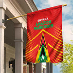 Guyana Cricket Amazon Warriors Garden Flag Go Glory-Green Red Gold - African Pride
