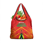 Guyana Cricket Amazon Warriors Grocery Bag Go Glory-Green Red Gold - African Pride