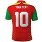 Guyana Cricket Amazon Warriors Custom Polo Shirt Go Glory-Green Red Gold - African Pride