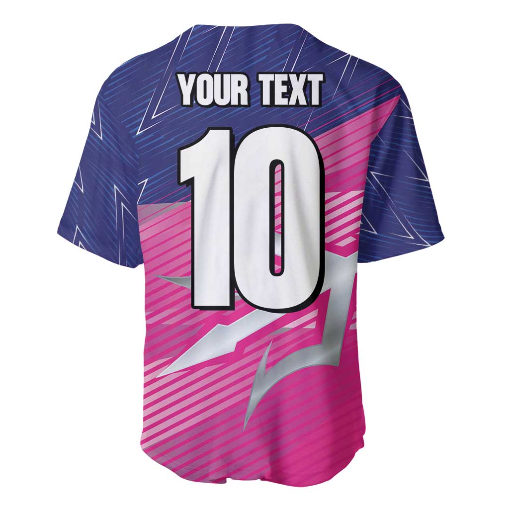 Custom Barbados Cricket Royals Baseball Jersey Trident Symbol-Sporty Style - African Pride