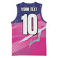 Custom Barbados Cricket Royals Basketball Jersey Trident Symbol-Sporty Style LT03