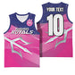 Custom Barbados Cricket Royals Basketball Jersey Trident Symbol-Sporty Style LT03