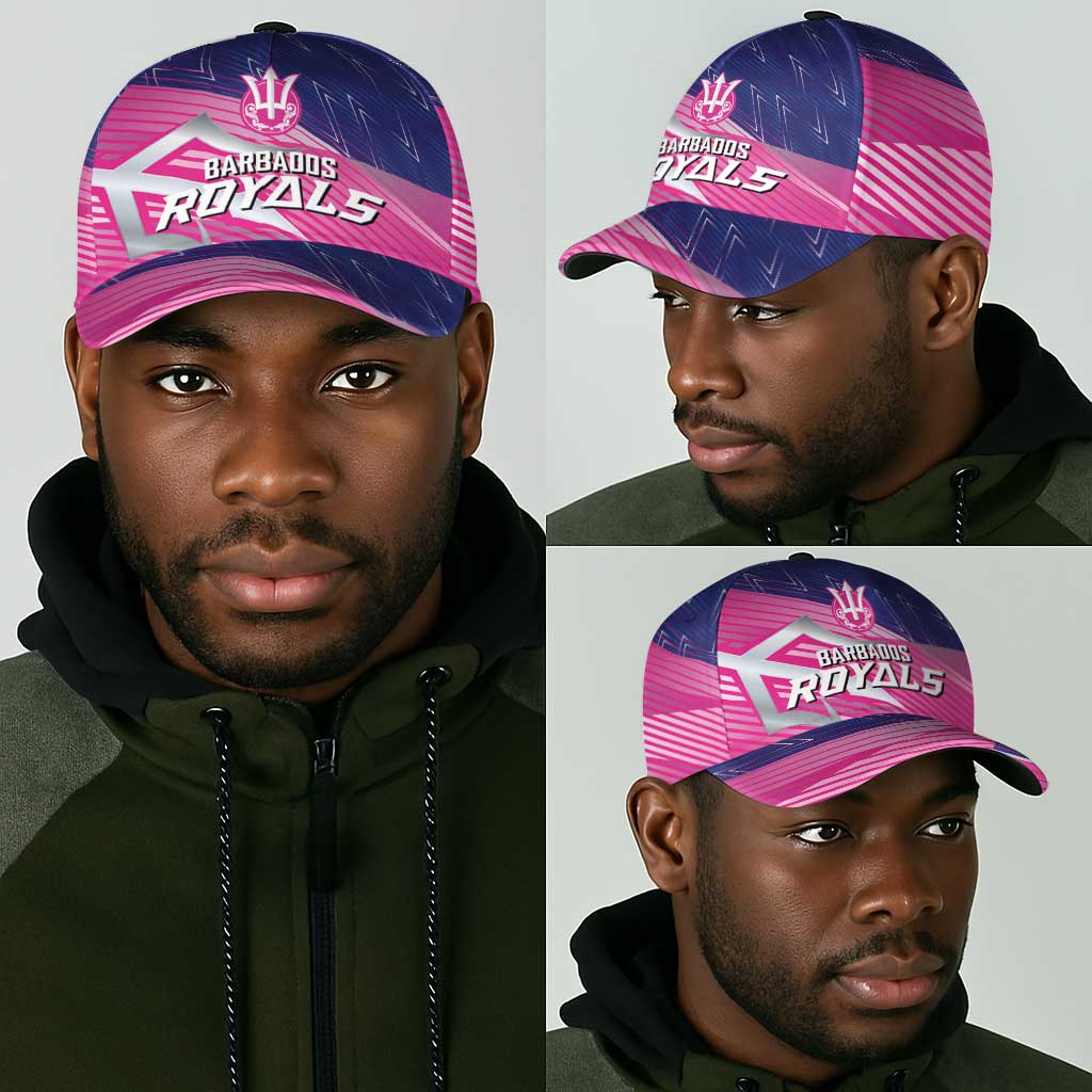Barbados Cricket Royals Classic Cap Trident Symbol-Sporty Style - African Pride