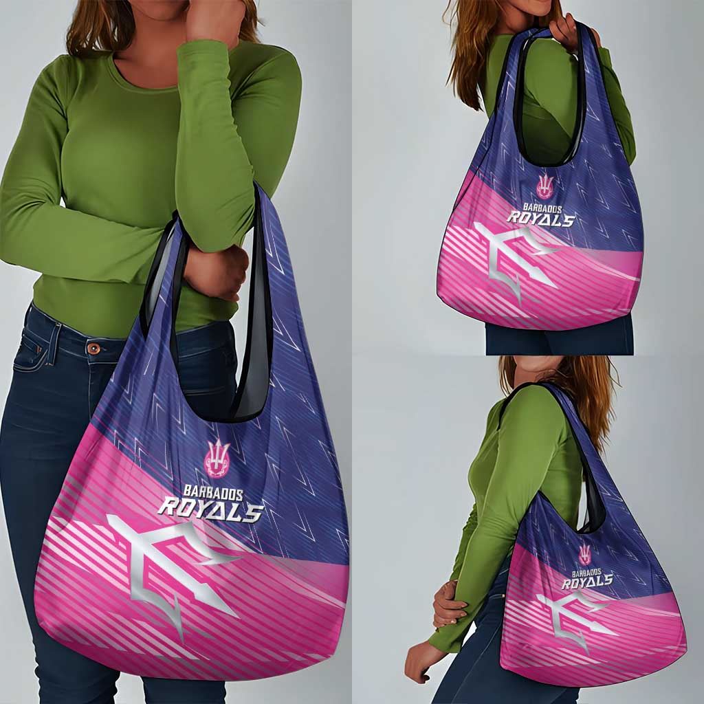 Barbados Cricket Royals Grocery Bag Trident Symbol-Sporty Style - African Pride
