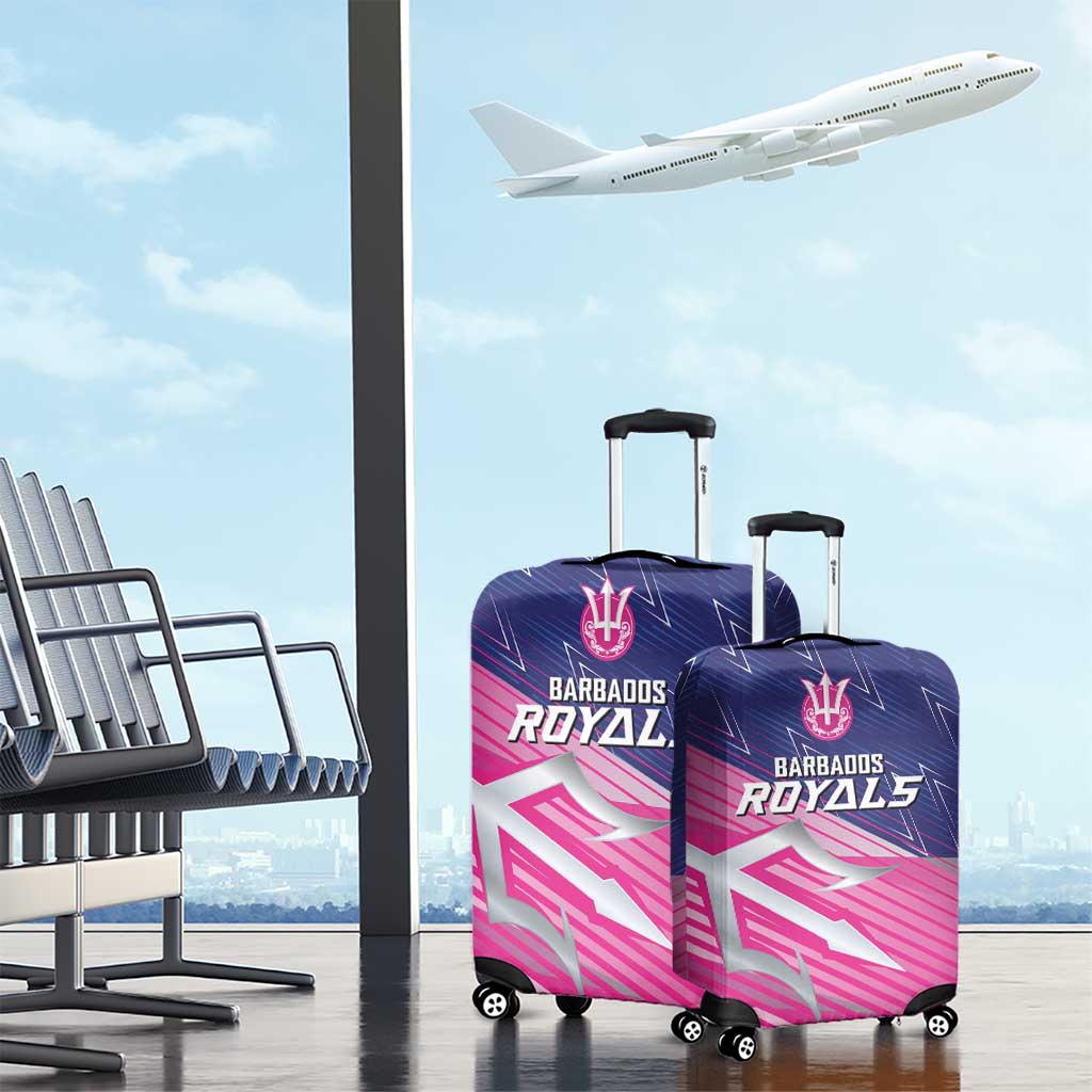 Barbados Cricket Royals Luggage Cover Trident Symbol-Sporty Style - African Pride