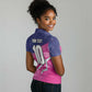 Custom Barbados Cricket Royals Women Polo Shirt Trident Symbol-Sporty Style - African Pride