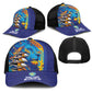 Saint Lucia Cricket Kings Baseball Net Cap Caribbean-Roar of Power Lions - African Pride