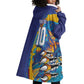 Custom Saint Lucia Cricket Kings Wearable Blanket Hoodie Caribbean-Roar of Power Lions - African Pride