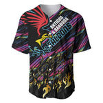 Custom Antigua & Barbuda Cricket Falcons Baseball Jersey Through The Fire-Go Glory - African Pride