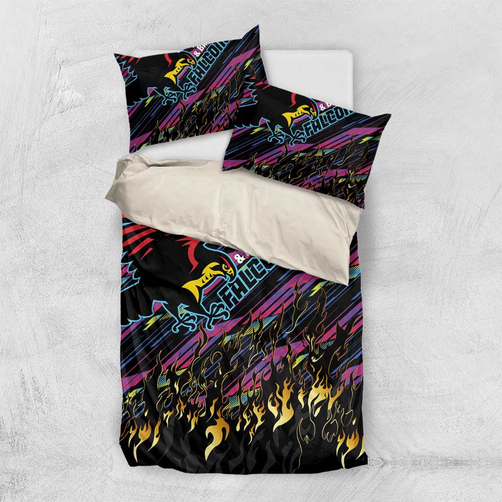 Antigua & Barbuda Cricket Falcons Bedding Set Through The Fire-Go Glory - African Pride