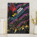 Antigua & Barbuda Cricket Falcons Canvas Wall Art Through The Fire-Go Glory - African Pride