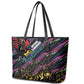Antigua & Barbuda Cricket Falcons Leather Tote Bag Through The Fire-Go Glory - African Pride