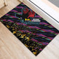 Antigua & Barbuda Cricket Falcons Rubber Doormat Through The Fire-Go Glory - African Pride