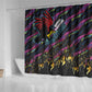 Antigua & Barbuda Cricket Falcons Shower Curtain Through The Fire-Go Glory - African Pride