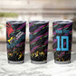 Custom Antigua & Barbuda Cricket Falcons Tumbler Cup Through The Fire-Go Glory - African Pride