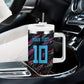 Custom Antigua & Barbuda Cricket Falcons Tumbler With Handle Through The Fire-Go Glory - African Pride
