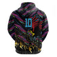 Custom Antigua & Barbuda Cricket Falcons Zip Hoodie Through The Fire-Go Glory - African Pride