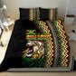 Jamaican Reggae-One Love Bedding Set Tribal African Pattern and Roaring Lion - African Pride