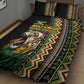 Jamaican Reggae-One Love Quilt Bed Set Tribal African Pattern and Roaring Lion - African Pride