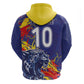 Custom DR Congo Football Leopard Mascot Hoodie Fierce Leopard Art National Flag Colors