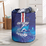 Cape Verde Football Blue Shark Mascot Laundry Basket Glory 2026