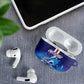 Cape Verde Football Blue Shark Mascot AirPods Case Glory 2026