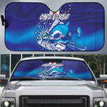Cape Verde Football Blue Shark Mascot Auto Sun Shade Glory 2026