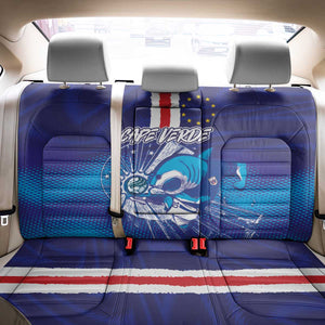 Cape Verde Football Blue Shark Mascot Back Car Seat Cover Glory 2026