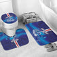 Cape Verde Football Blue Shark Mascot Bathroom Set Glory 2026