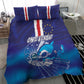 Cape Verde Football Blue Shark Mascot Bedding Set Glory 2026