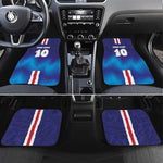 Custom Cape Verde Football Blue Shark Mascot Car Mats Glory 2026