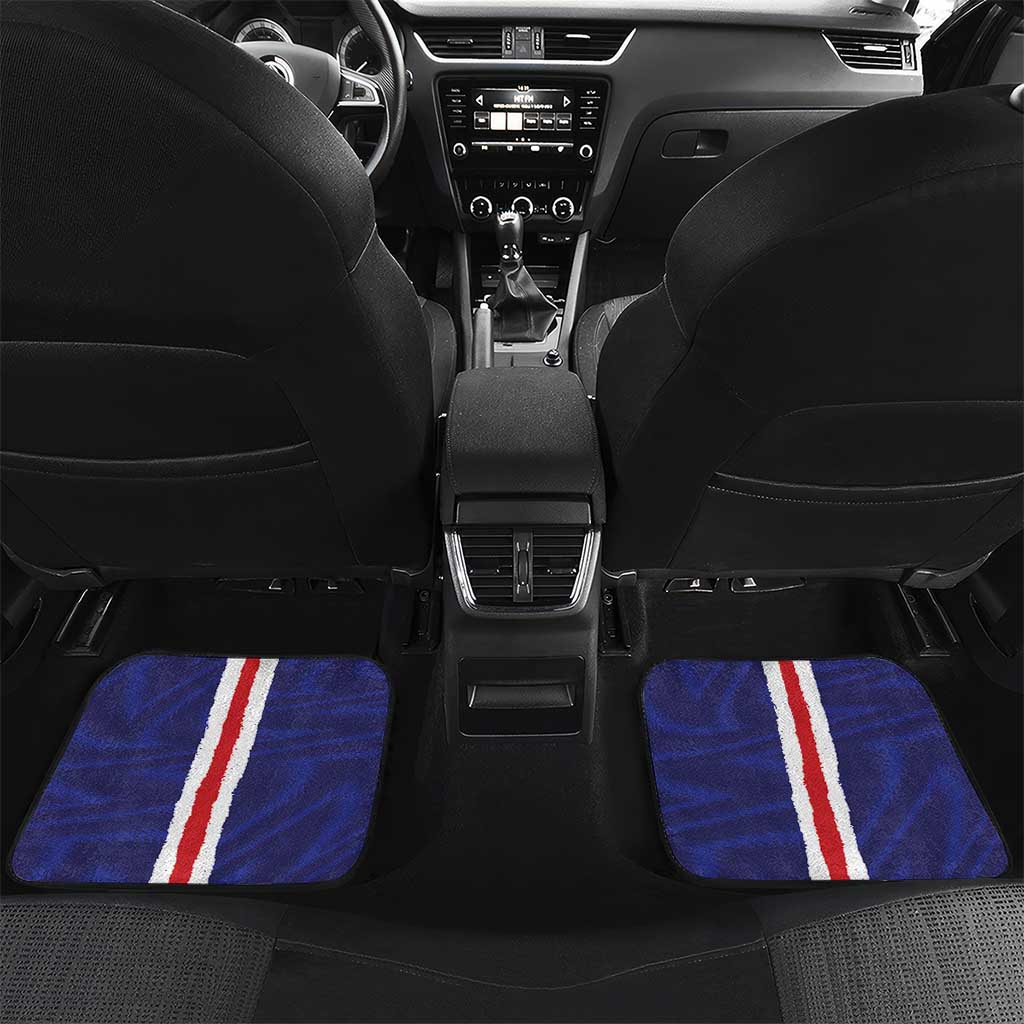 Custom Cape Verde Football Blue Shark Mascot Car Mats Glory 2026