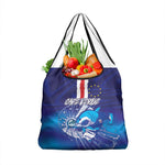 Cape Verde Football Blue Shark Mascot Grocery Bag Glory 2026