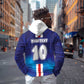 Custom Cape Verde Football Blue Shark Mascot Hoodie Glory 2026