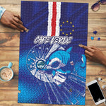 Cape Verde Football Blue Shark Mascot Puzzle Glory 2026