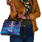 Cape Verde Football Blue Shark Mascot Shoulder Handbag Glory 2026