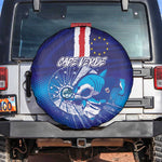 Cape Verde Football Blue Shark Mascot Spare Tire Cover Glory 2026